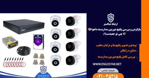 بررسی پکیج دوربین مداربسته داهوا