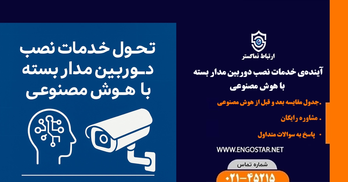 هوش مصنوعی ودوربین مداربسته