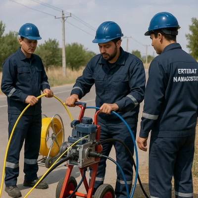 اجرای شوتینگ فیبر نوری