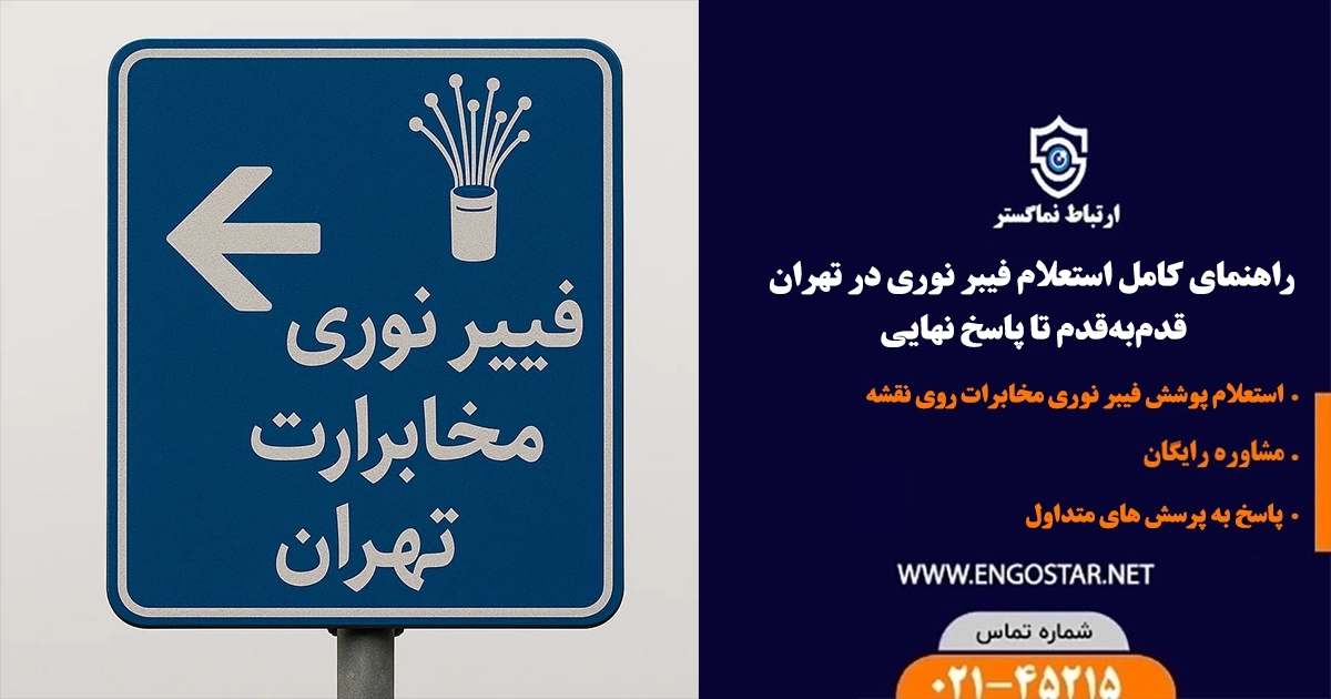 راهنمای استعلام فیبر نوری مخابرات